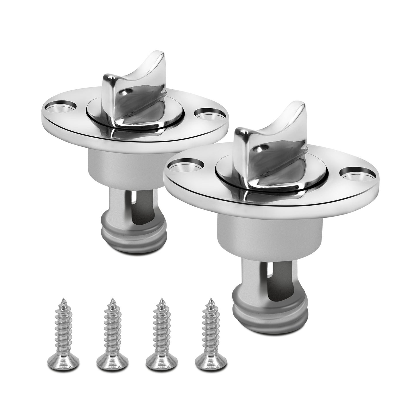 Boat Drain Plug,Boat Plug Marine Grade 316 Stainless Steel,2 Packs Boat Trailer Parts,Boat Trailer Hardware Accessories