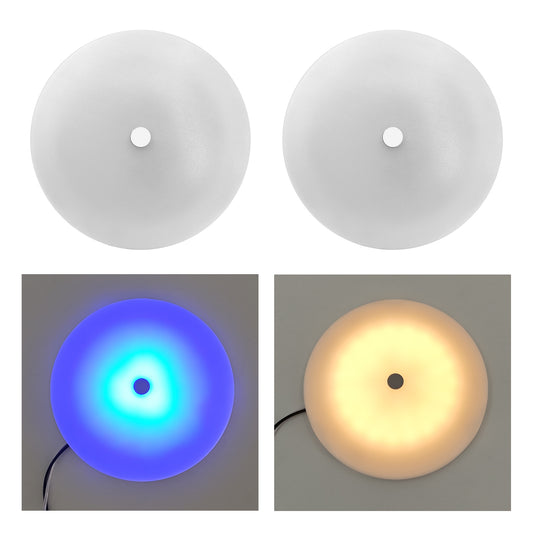 12V LED Marine Ceiling Light - Dual Color Dimmable 4-Pack
