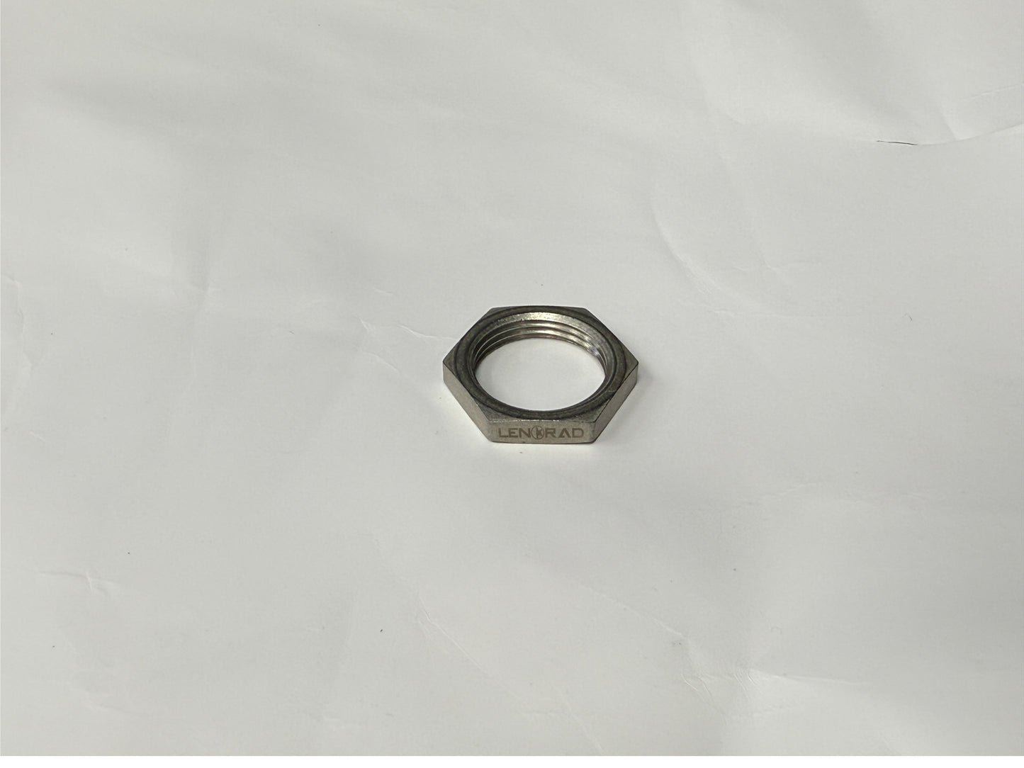 LENORAD brand stainless steel hexagon lock nut thin and capped water tank connector female English/metric optional. - Thalassa Marine