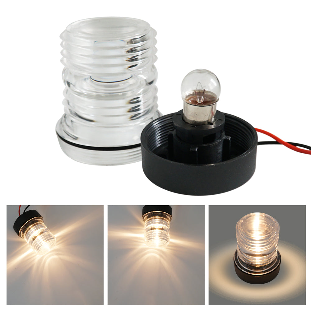 GenuineMarine-THALASSA 12-24V Marine All-Round Signal Light, Stern side Lamp for Yacht Boat - THALASSA