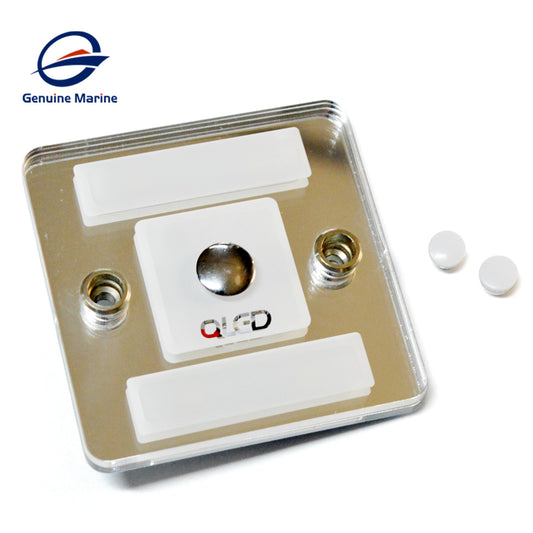 RV Yacht Room 3W LED Square Boat Ceiling Light Decorative Cabinet Dome Lamp