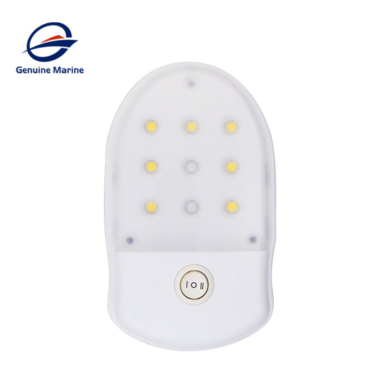 RV LED 12V 0.2W Fixture Ceiling Camper Trailer Marine Single Dome Light Bi-color For RV Boat for Camper Trailer