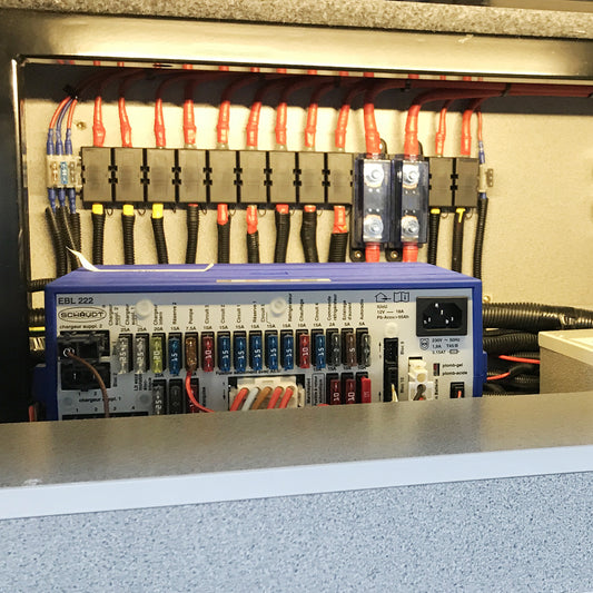 ANL Fuse Block Holder + Forkbolt ANL Fuse for Ship Boat Automotive Truck(2PCS 200A Fuse) - THALASSA