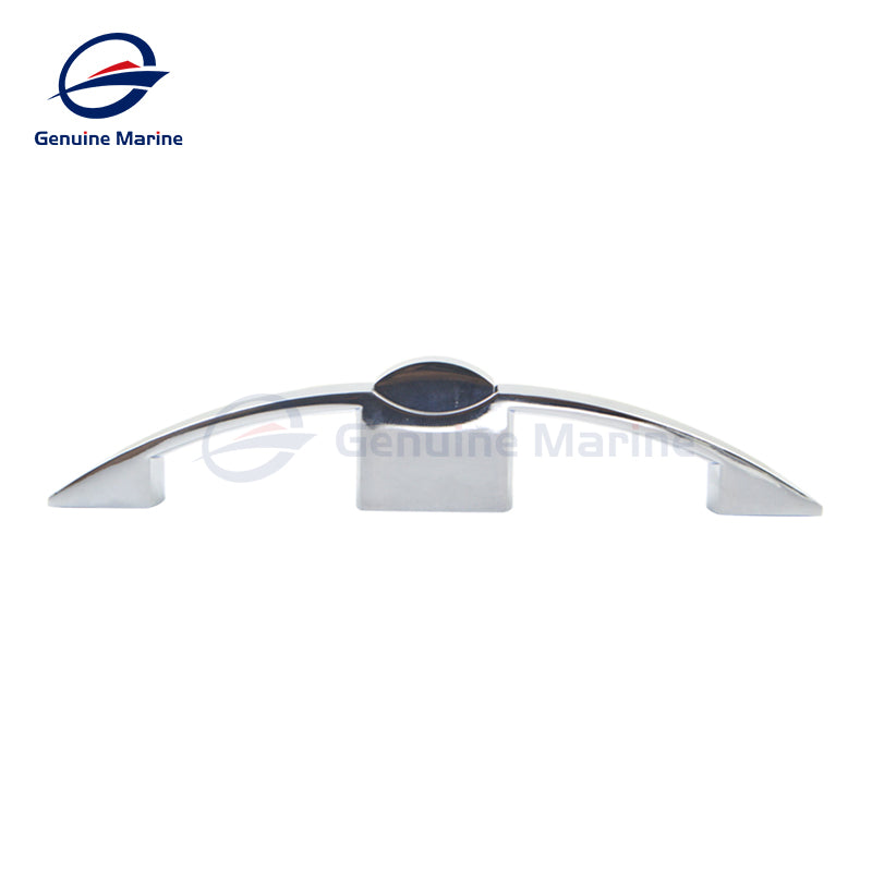 Stainless steel 10mm Hole Distance Arc Pull Lock Button Press Type Furniture Cupboard Door Installation Accessory - GenuineMarine