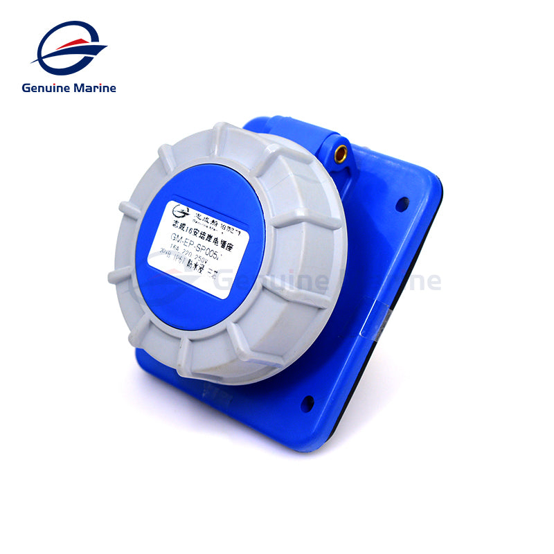 Shore power plug socket marine truck car waterproof and moisture-proof shore power plug 16A/32A 250V - GenuineMarine