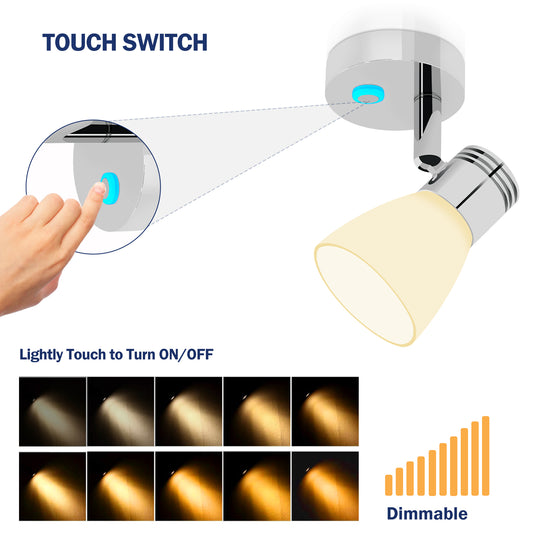 Warm White LED Reading Light - Yacht Interior Lighting - THALASSA