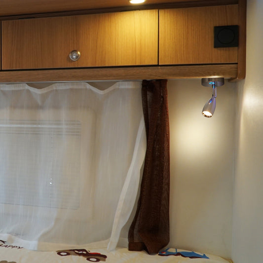 THALASSA 12V-24V Touch Adjustable Switch 90° with/without USB LED Reading Light for Yacht Ship - THALASSA