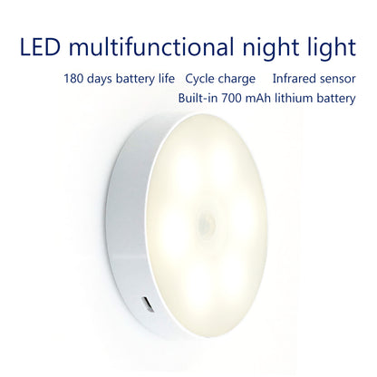 GenuineMarine-THALASSA 3.7V USB Charging Multifunctional Night Light Infrared Human Body Induction Magnet Adsorption for RV yacht accessories - THALASSA