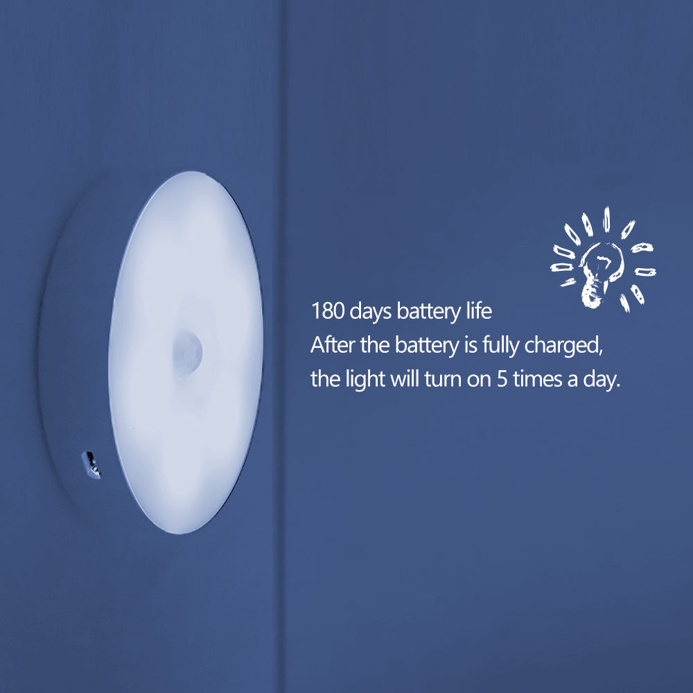 GenuineMarine-THALASSA 3.7V USB Charging Multifunctional Night Light Infrared Human Body Induction Magnet Adsorption for RV yacht accessories - THALASSA