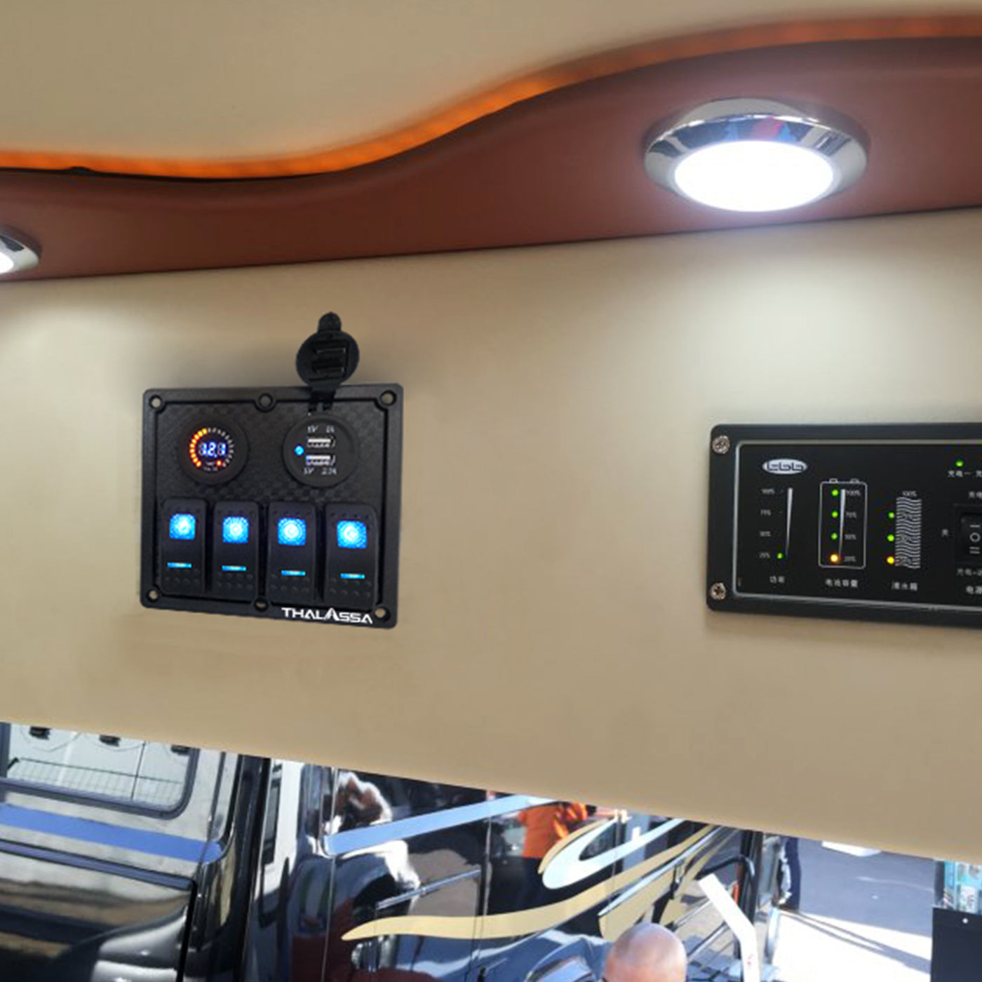 swtich panel for rv