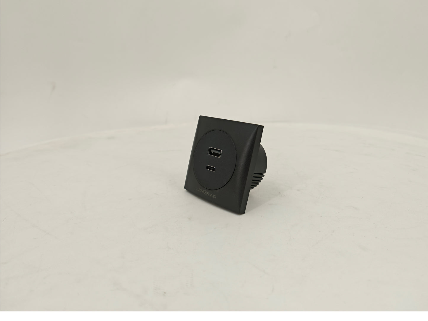 LENORAD embedded USB charging socket panel | USB-A+USB-C dual-port fast charging | 86 concealed wall socket | Suitable for bedroom/living room/office/hotel.