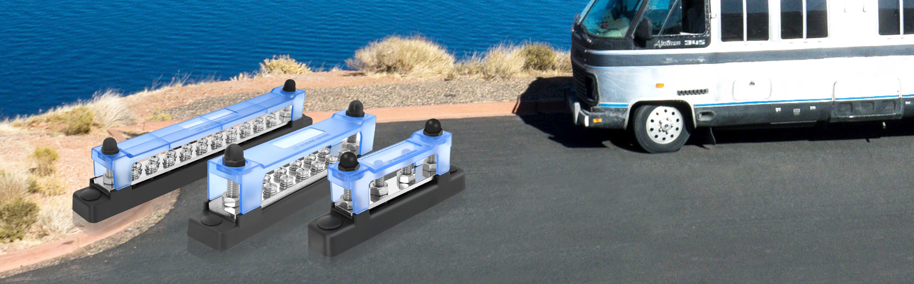 Power Distribution Block Bus Bar with Cover