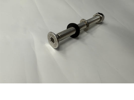 LENORAD brand stainless steel hexagon combined screw set countersunk head screw+flat pad+spring pad+nut complete set of fasteners - Thalassa Marine 