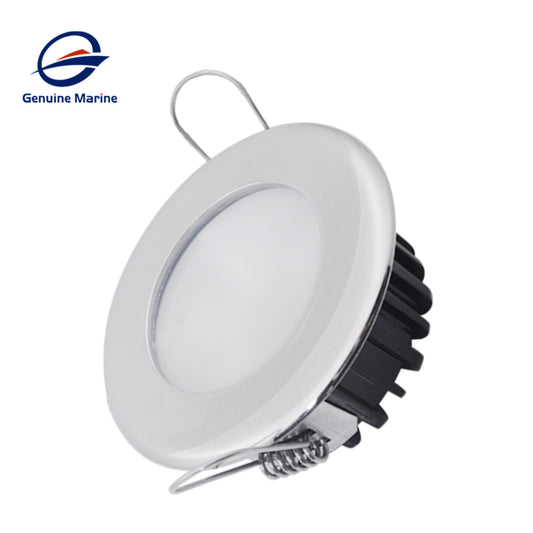 12V Boat Downlights Round Recessed Down Light Stainless Steel Ceiling Light GM-EP-L0116