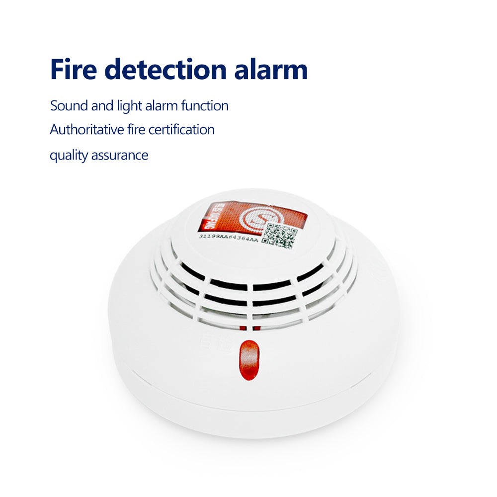 GenuineMarine-THALASSA Smoke Alarm Household Fire Special Kitchen Fire 3c Certification Wireless Smart Stand-Alone Smoke Detector - THALASSA