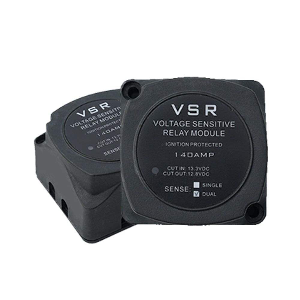 THALASSA Voltage Sensitive Relay (VSR) 12V 140 Amp Dual Battery Isolator VSR IP67 Waterproof - THALASSA