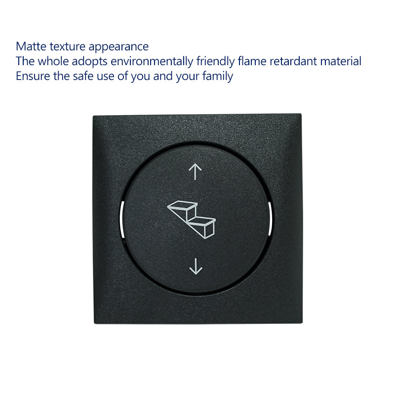 GenuineMarine-THALASSA 12V/24VDC RV Pedal Lift Single Switch Control Switch General Environmental Protection Flame Retardant Durable RV Modification Accessories - THALASSA