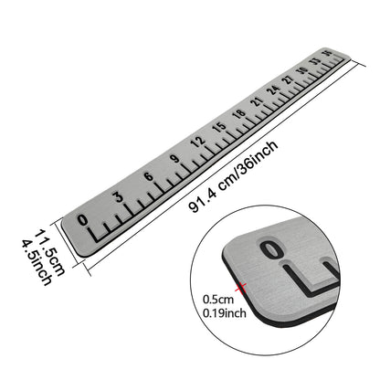 Fish Ruler for Boat EVA Foam,Fish Measuring Ruler with Self