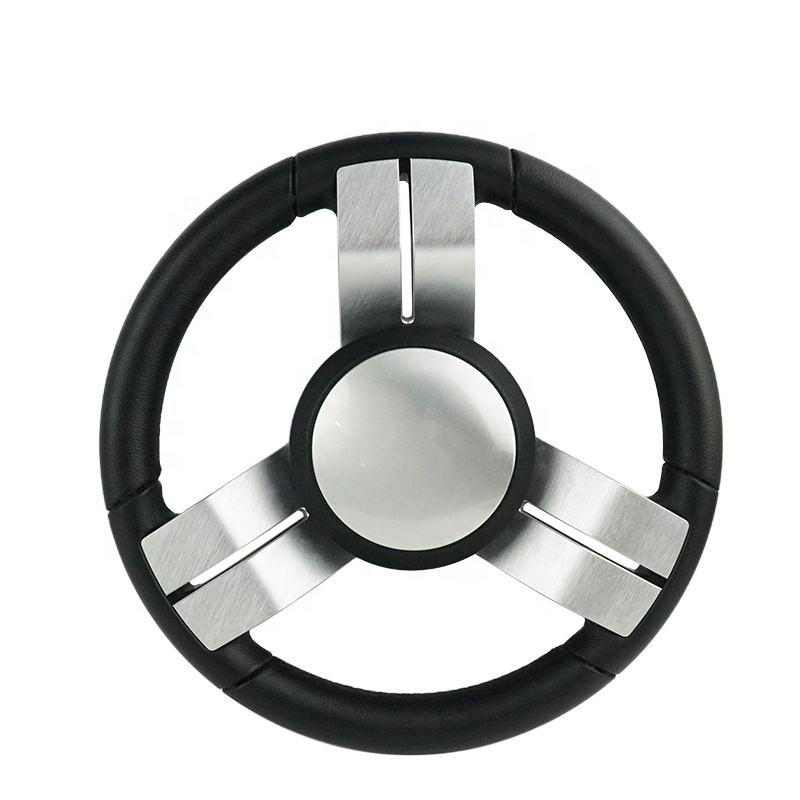 Genuine Marine Luxury Boat Stainless Steel Steering Wheel