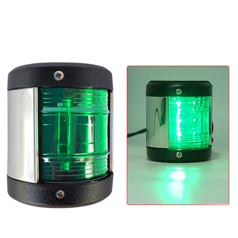 12V LED Navigation Light Red/Green Left and Right Traffic Side Lamp for Boat Fishing Boat Yacht Marine Accessories