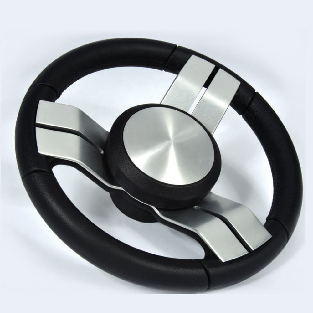 Genuine Marine Luxury Boat Stainless Steel Steering Wheel