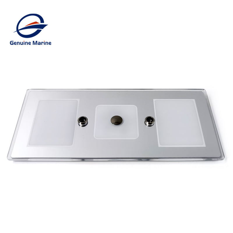 12V-24V 6W Ultra-Thin surface mount LED Acrylic Ceiling Light With Touch Dimmer