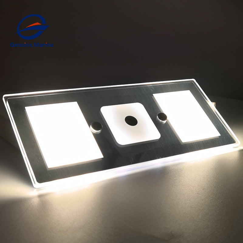 12V-24V 6W Ultra-Thin surface mount LED Acrylic Ceiling Light With Touch Dimmer