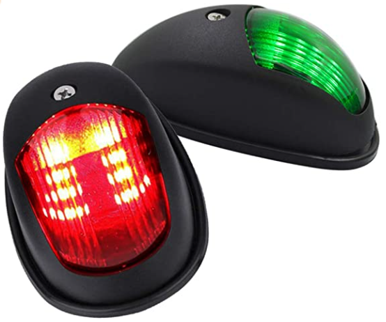 12V/24V Navigation LED Bow Side Light | Waterproof Outdoor Emergency Lamp for Yacht Boat - GenuineMarine - Thalassa Marine 
