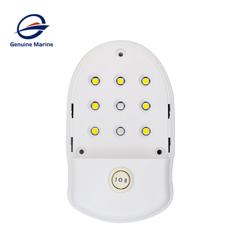 RV LED 12V 0.2W Fixture Ceiling Camper Trailer Marine Single Dome Light Bi-color For RV Boat for Camper Trailer