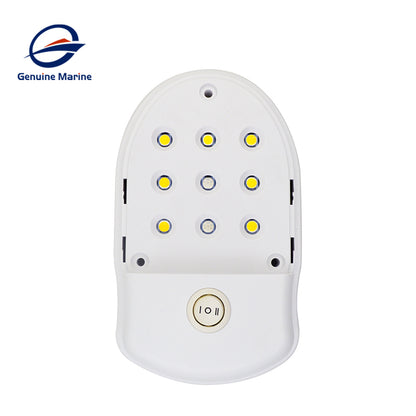 RV LED 12V 0.2W Fixture Ceiling Camper Trailer Marine Single Dome Light Bi-color For RV Boat for Camper Trailer