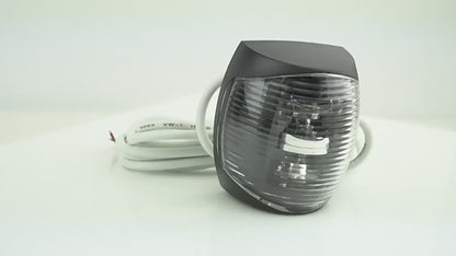 Genuine Marine 12V 2W waterproof led marine navigation light Boat Stern Light White LED 135° Signal Lamp Nagetive Light with US Coast Guard, ABYC A-16 and CE Certifications for Yacht Boat