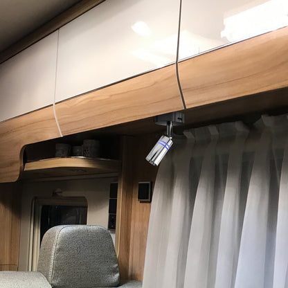 THALASSA 2pk Touch Adjustable Switch 90° LED Reading Light with USB for Yacht Ship Villa Hotel - THALASSA