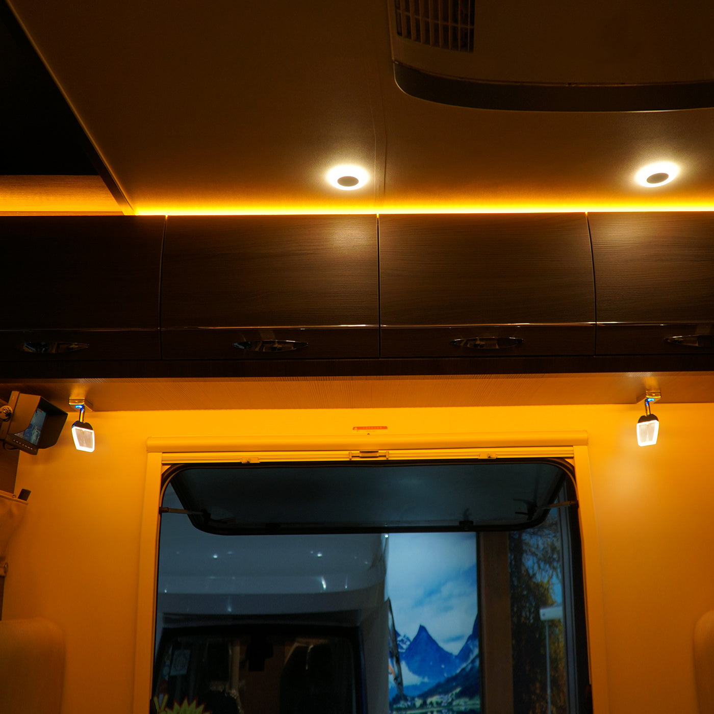 THALASSA DC 12V RV LED Reading Light with/without USB Dimmer Touch Switch for Yacht Boat - THALASSA