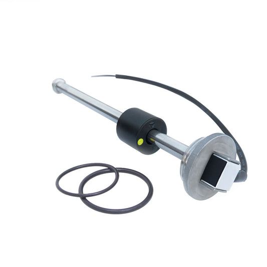7.5" Fuel Water Tank S3 Electic Liquid Level Gauge Standard American 240-33 ohms - GenuineMarine