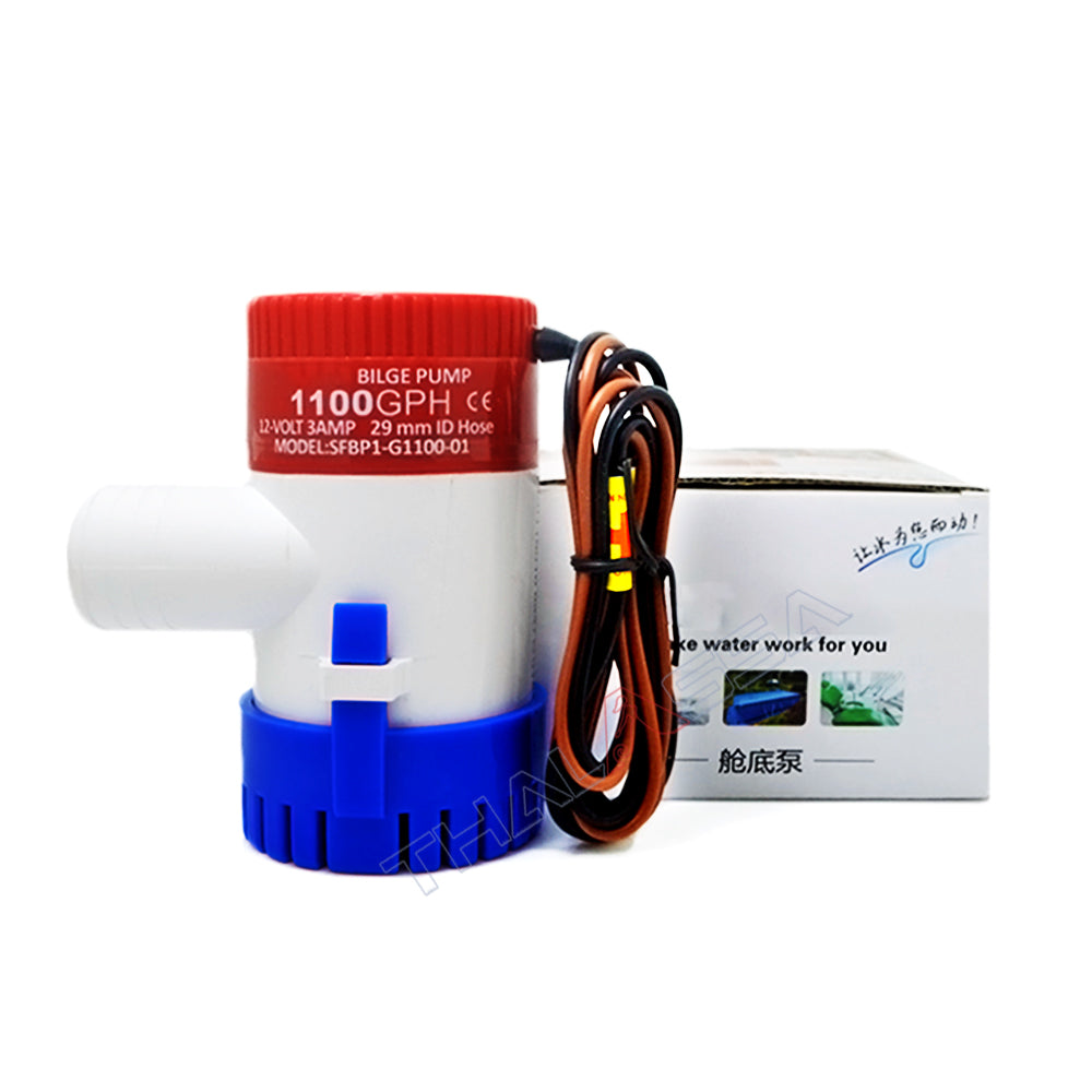Bilge Pump 12 Volt DC Small Drainage Pump, Pump, Marine Yacht, Ship, Fishing Boat, Submersible Pump - GenuineMarine