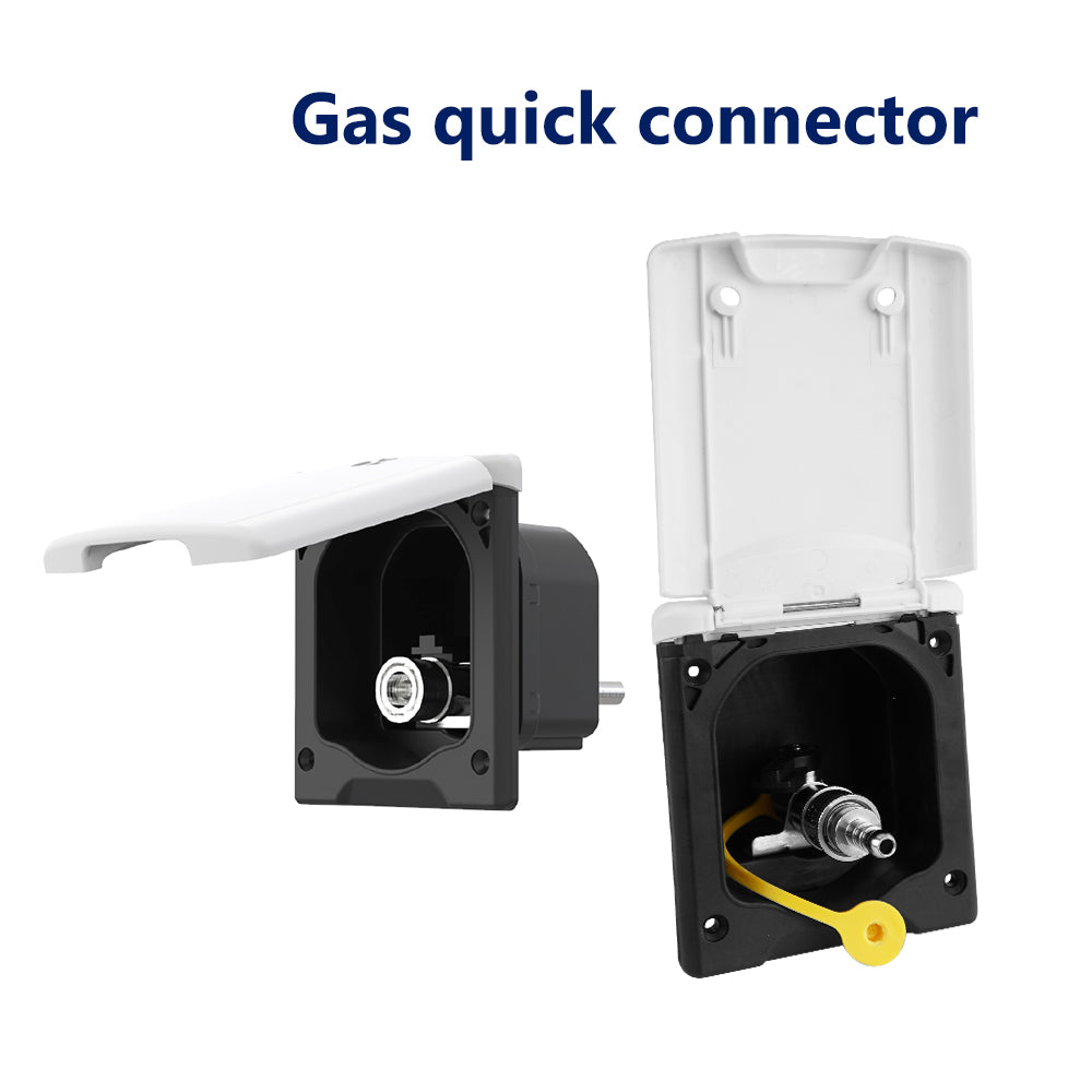 GenuineMarine-THALASSA RV External Interface System, Gas Interface Socket, Power Box, USB Interface, New Energy Charging Port, Ship Configuration - THALASSA