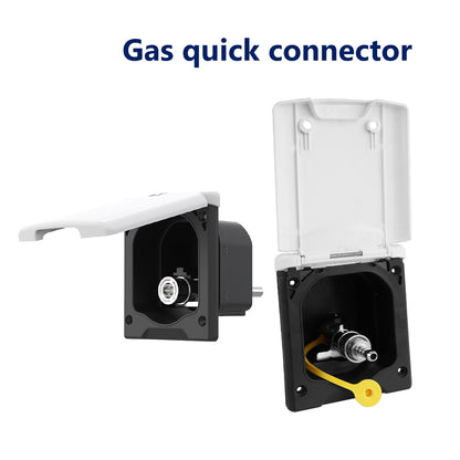 GenuineMarine-THALASSA RV External Interface System, Gas Interface Socket, Power Box, USB Interface, New Energy Charging Port, Ship Configuration - THALASSA