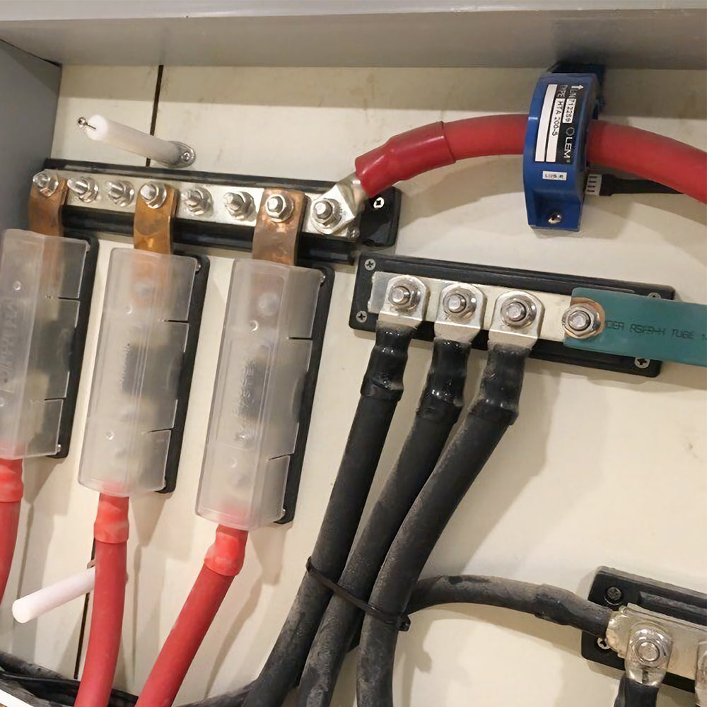 250A DC/AC 4 Position Copper Bus Bar Terminal Block - GenuineMarine