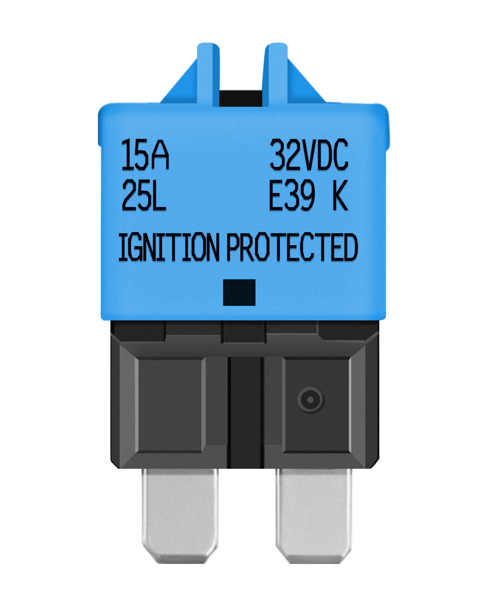 LENKRAD 15 Amp Manual Reset Fuses Circuit Breaker Low Profile ATC/ATO 15A Mini Fuse Circuit Breakers 12V-32V DC, 5 Pack - THALASSA