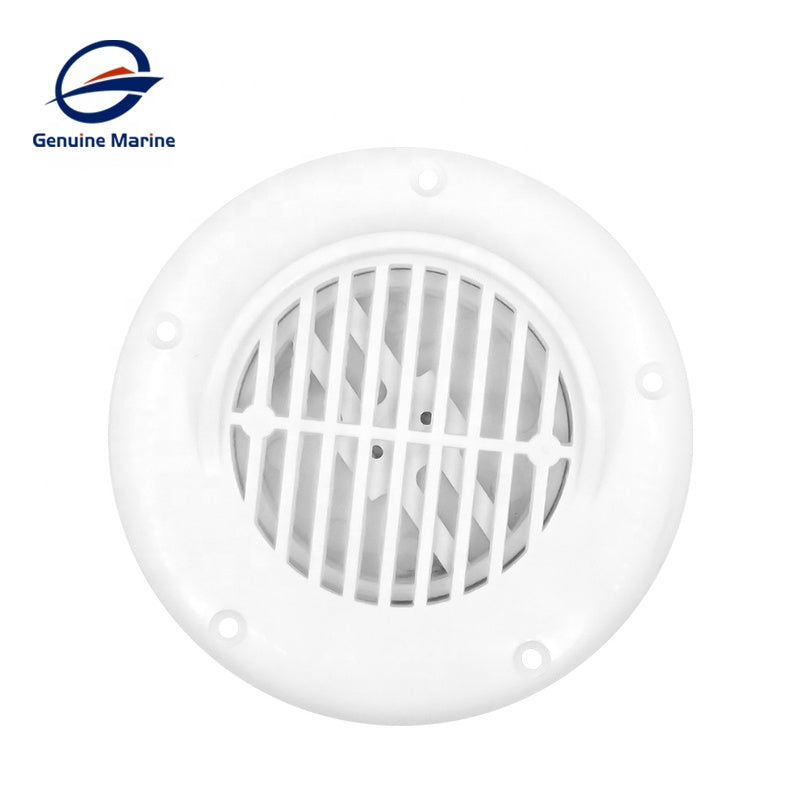 Genuine Marine 4” White Plastic High Quality Marine Drain Vent Cover Valve Accessories Yacht Boat Floor - GenuineMarine