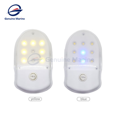 RV LED 12V 0.2W Fixture Ceiling Camper Trailer Marine Single Dome Light Bi-color For RV Boat for Camper Trailer - GenuineMarine