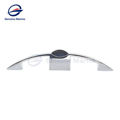 Stainless steel 10mm Hole Distance Arc Pull Lock Button Press Type Furniture Cupboard Door Installation Accessory - GenuineMarine