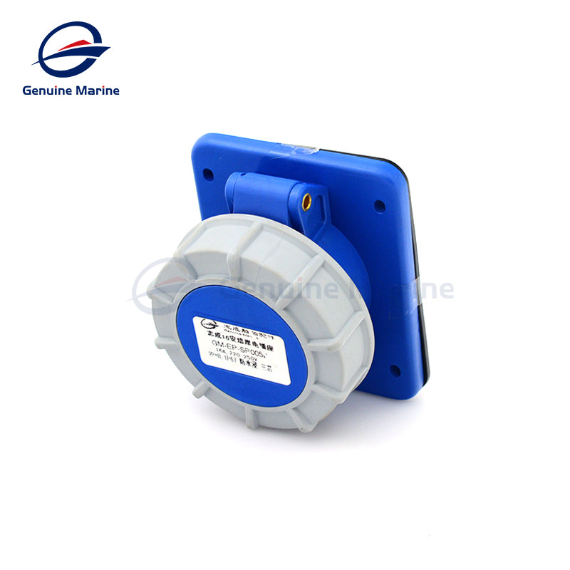 Shore power plug socket marine truck car waterproof and moisture-proof shore power plug 16A/32A 250V - GenuineMarine