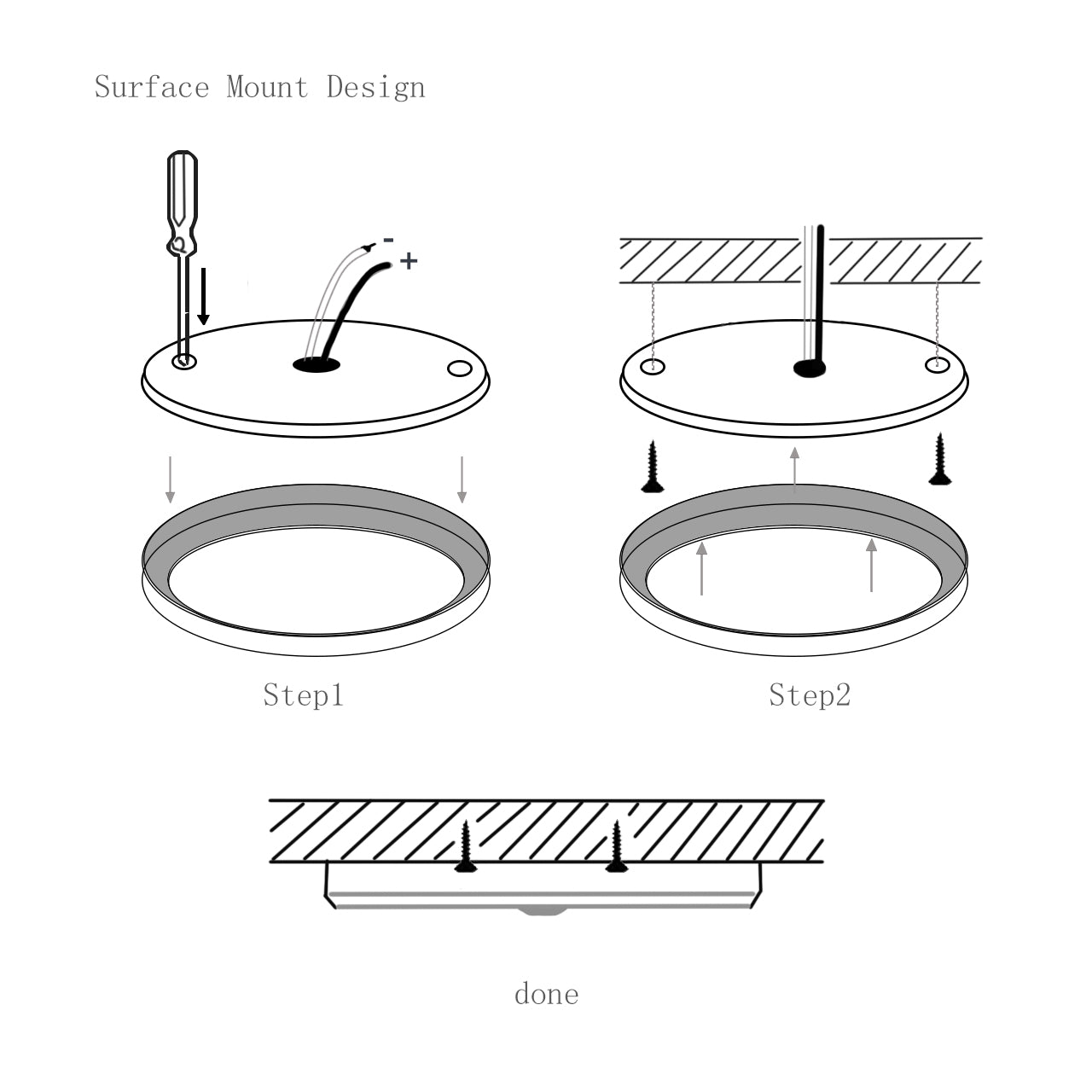 RV Boat Touch Ceiling LED Light Soft White Full Aluminum Tap Light - GenuineMarine